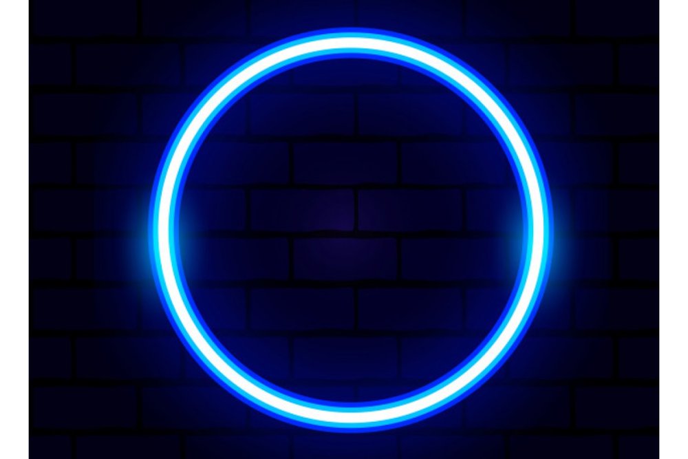 Неоновый круг