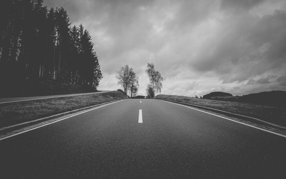 Дорога асфальт