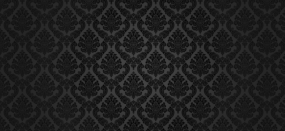 Черный фон с узорами