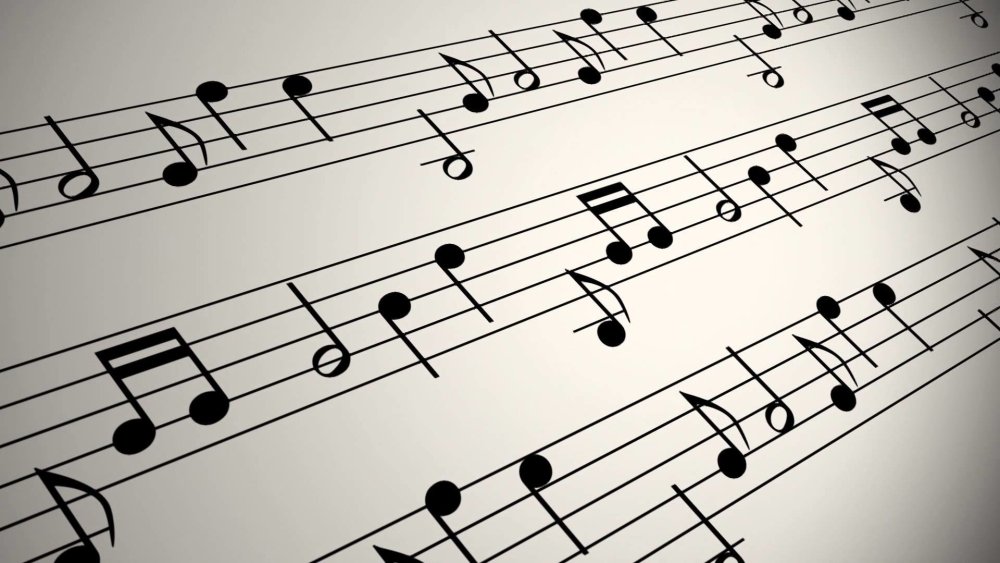 Фон для презентации по Музыке