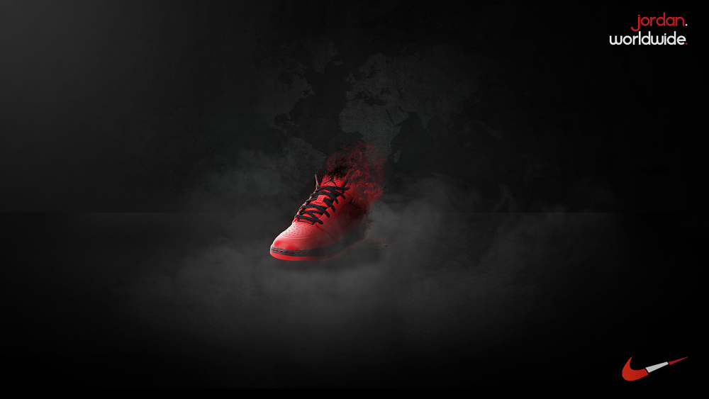 Обои обувь найк Джордан