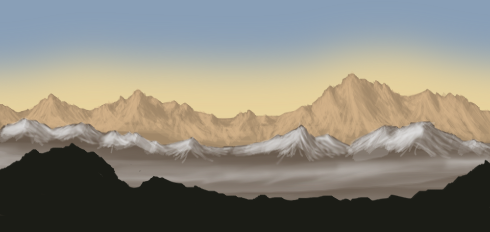 Горы Векторная Графика