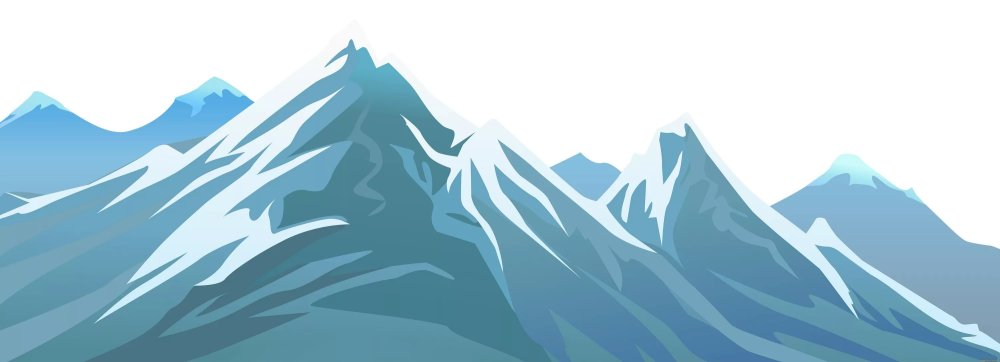 Горы иллюстрация