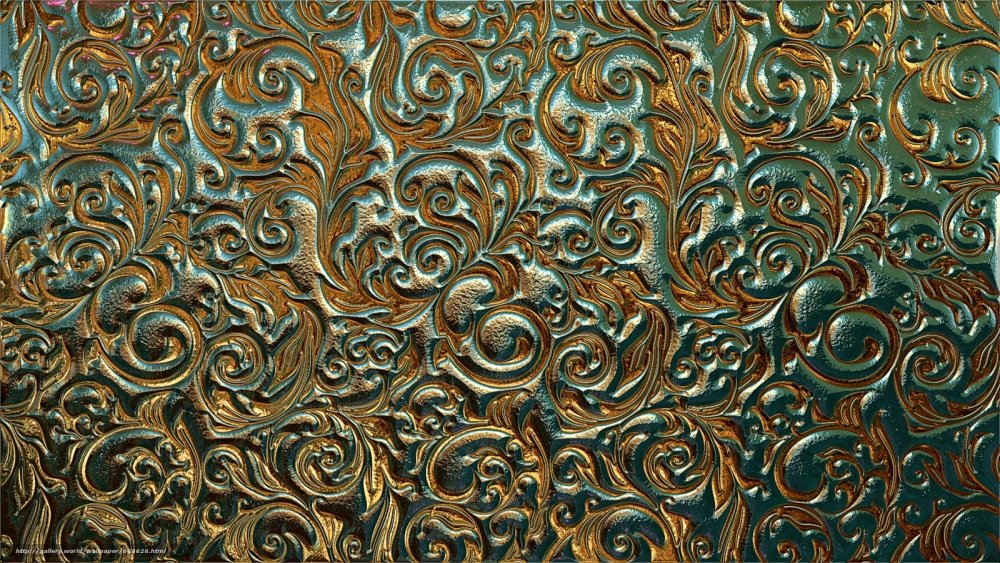 Патина "окисленная медь" Fractal