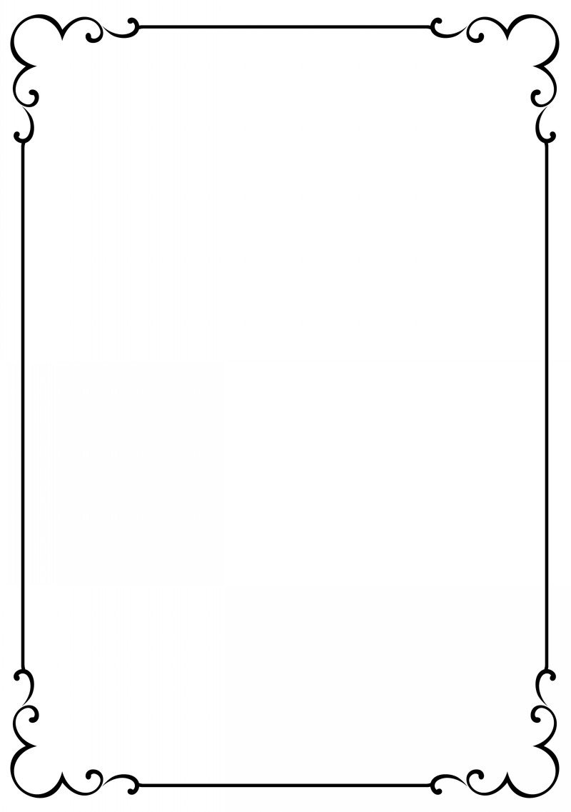 Рамка для текста обычная