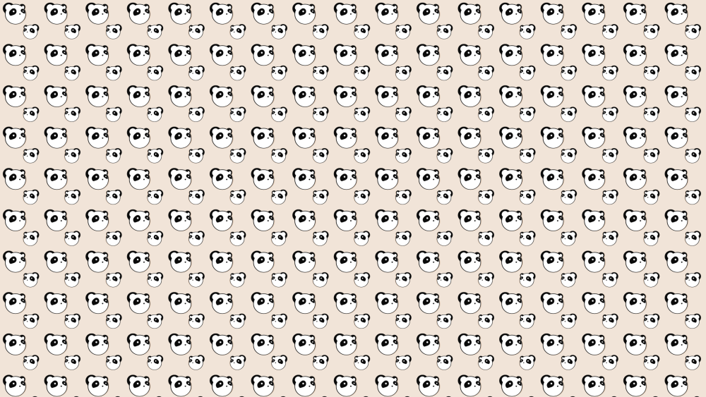Панда фон