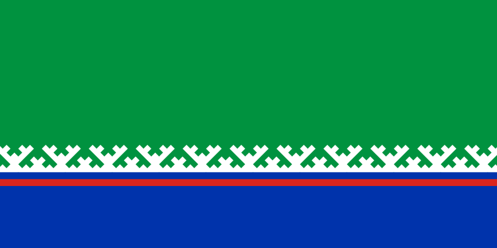 Флаг Ханты Мансийского округа