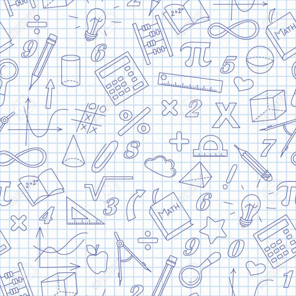 Школьный фон в клеточку