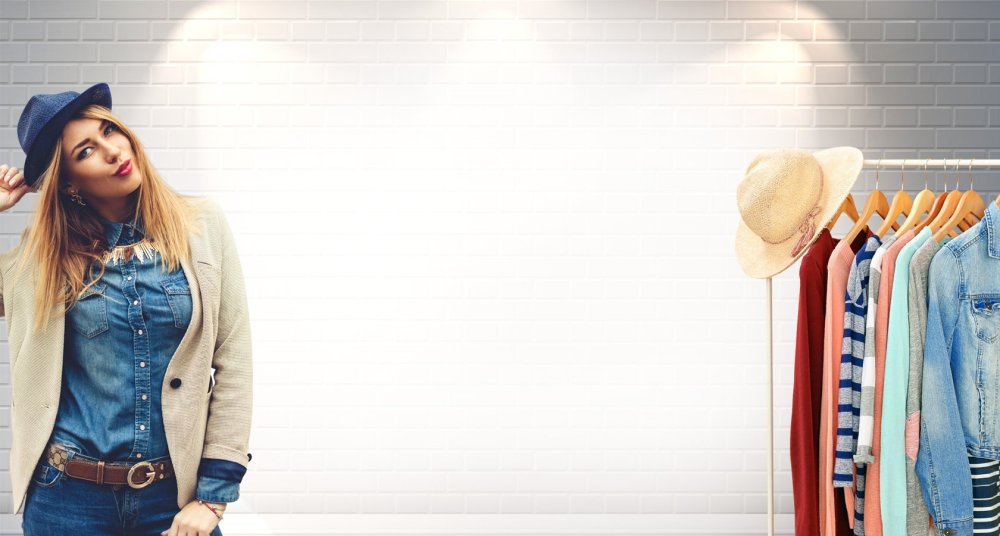 Баннер для магазина одежды