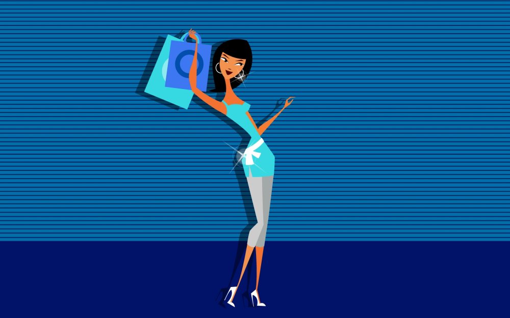 Фоновое изображение для магазина одежды