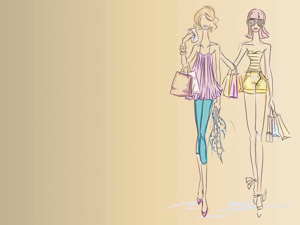 Фон для презентации мода