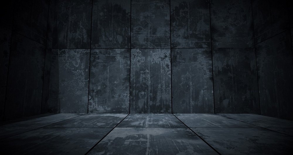 Металлическая комната пустая