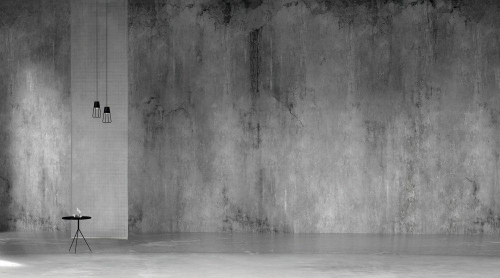 Пустая стена бетон