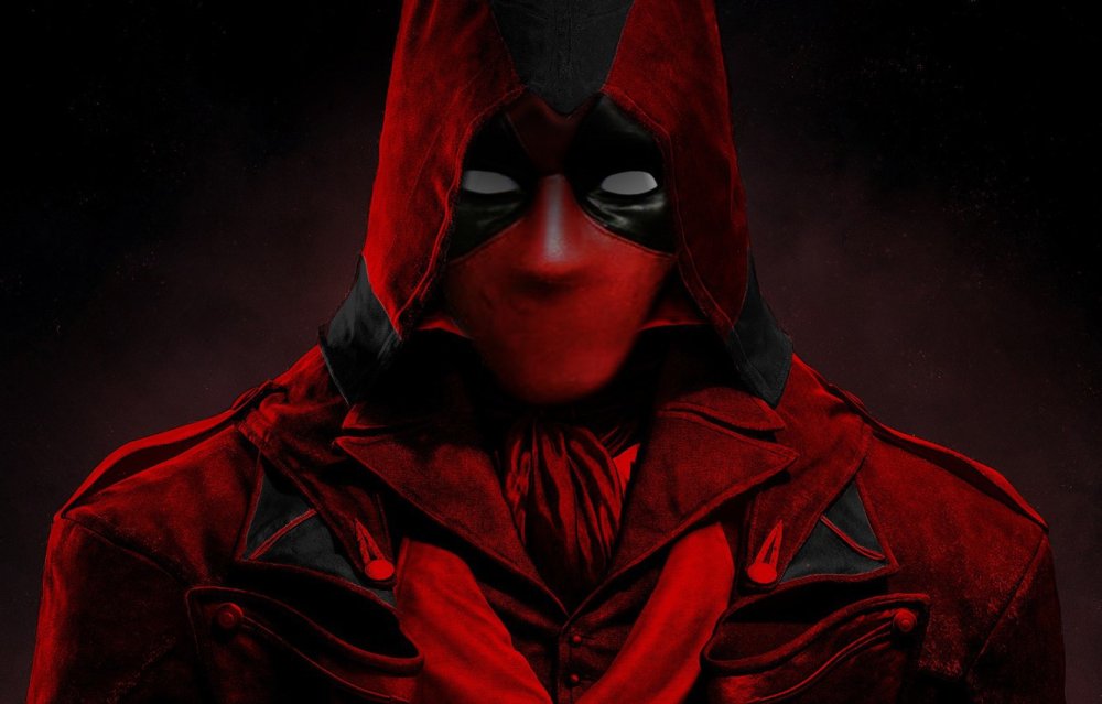 Человек в красной маске