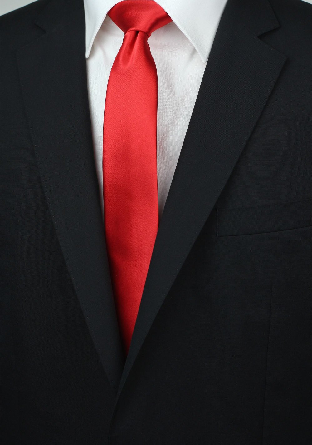 Красно черный галстук