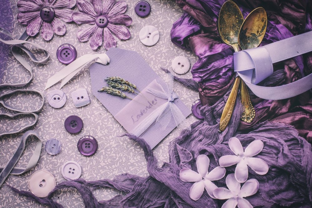 Лавандовые вещи