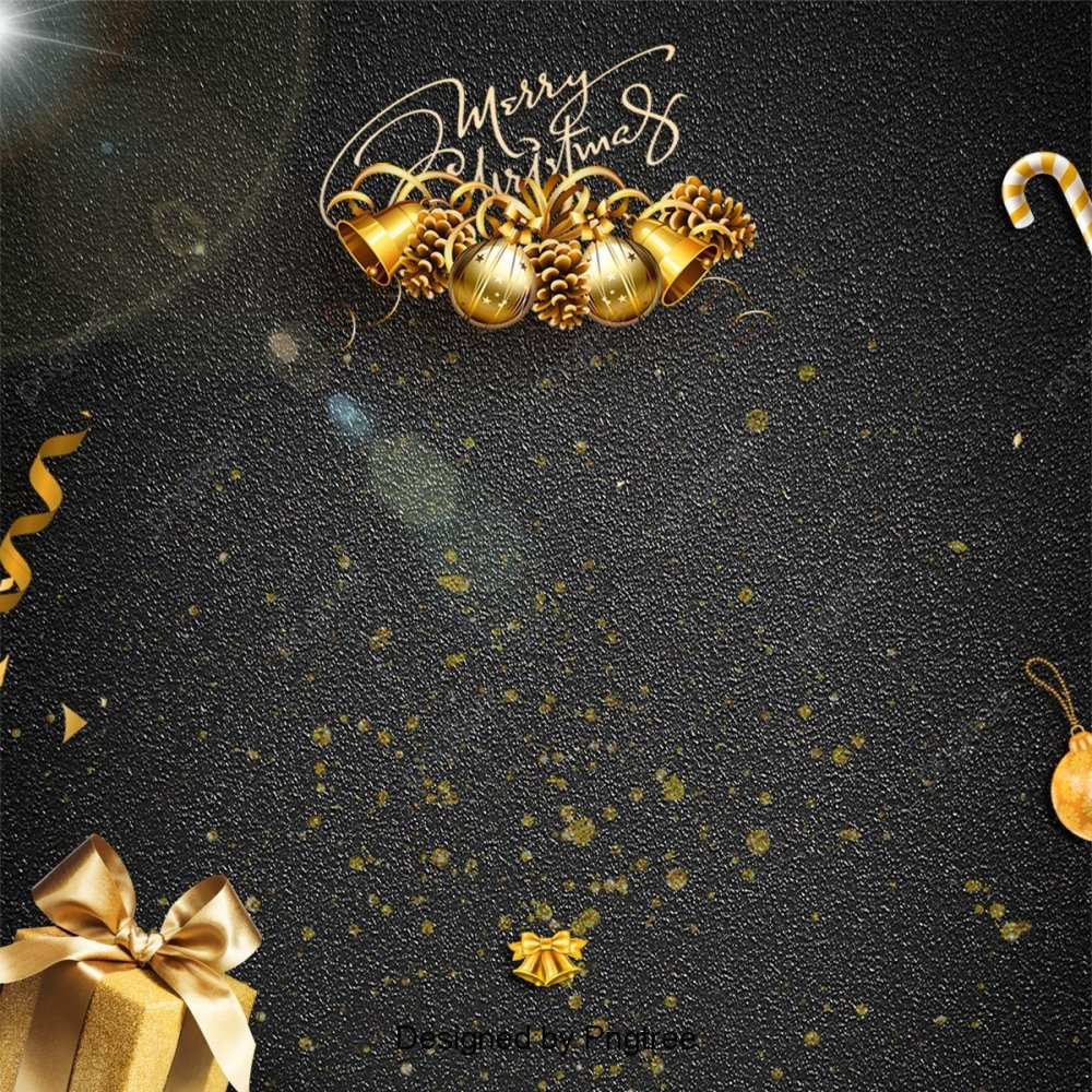 Черно золотистый фон