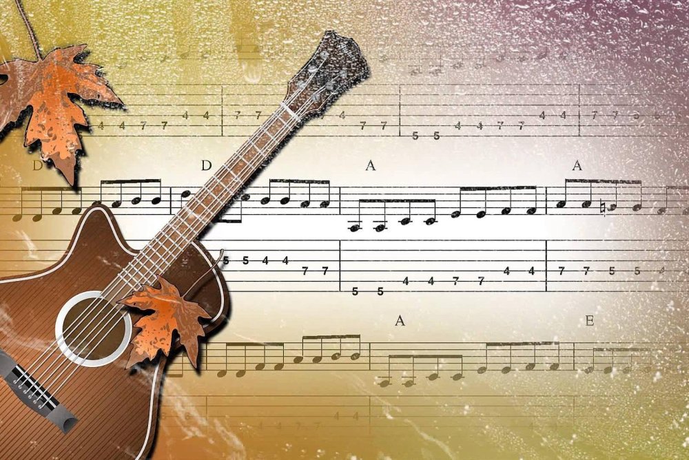 Музыкальный фон для фотошопа