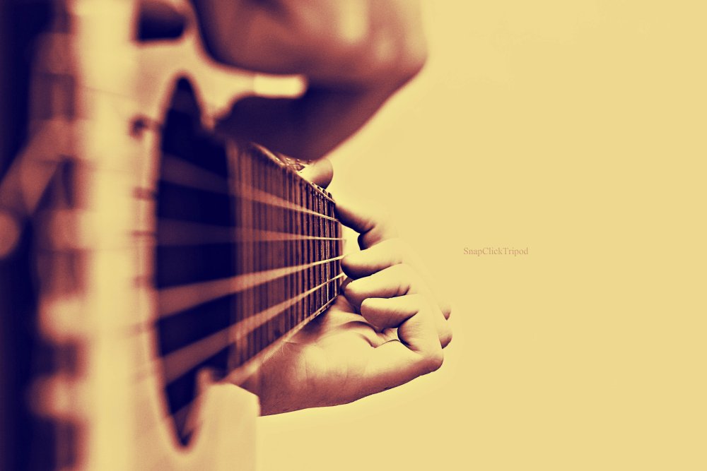 Текстура гитары