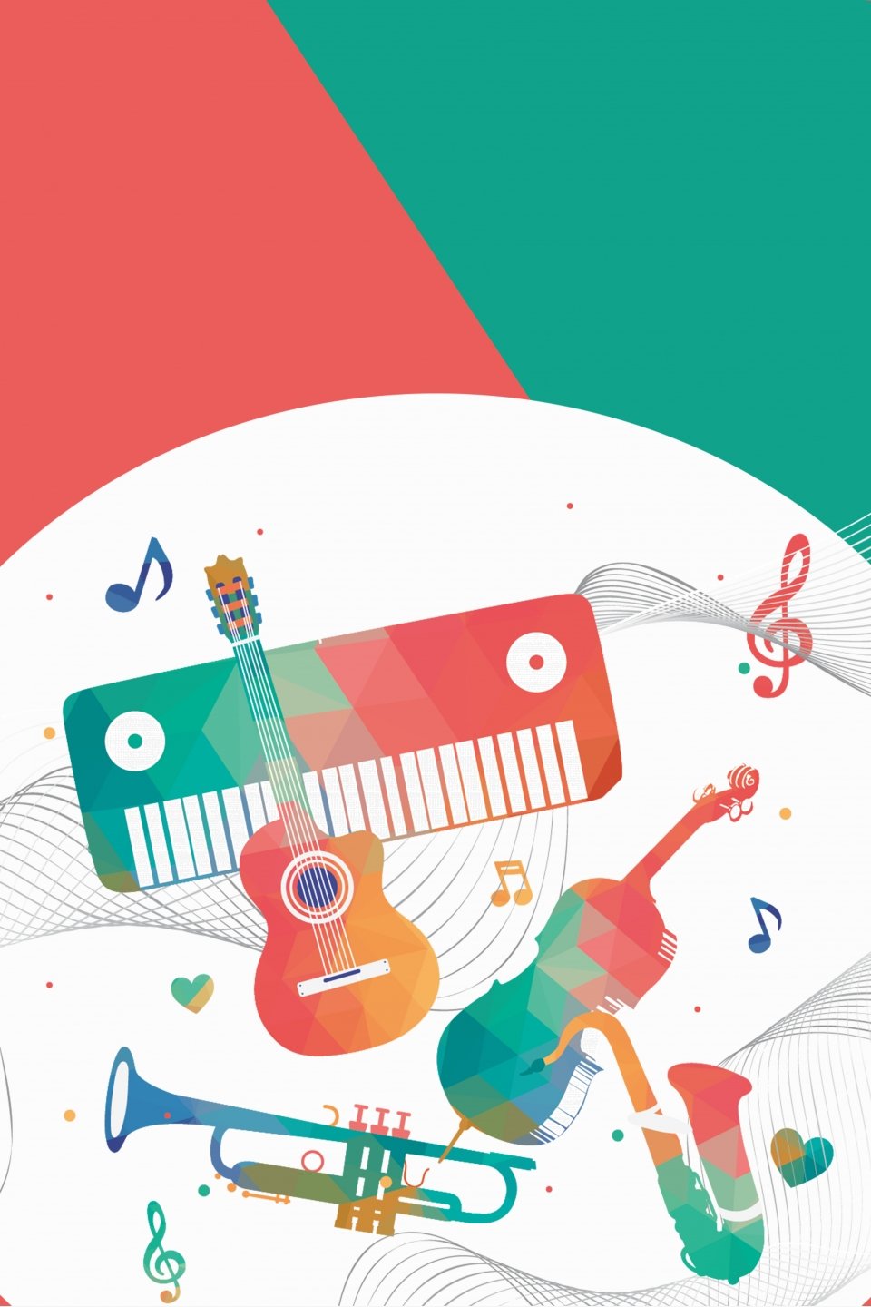 Афиша музыкальные инструменты