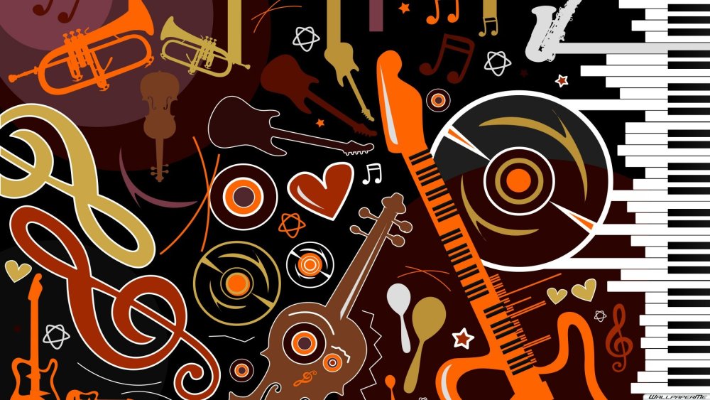 Музыкальная тематика инструменты