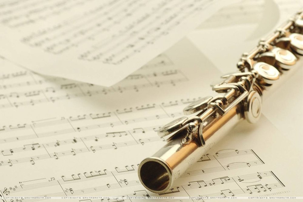 Музыкальные инструменты фон