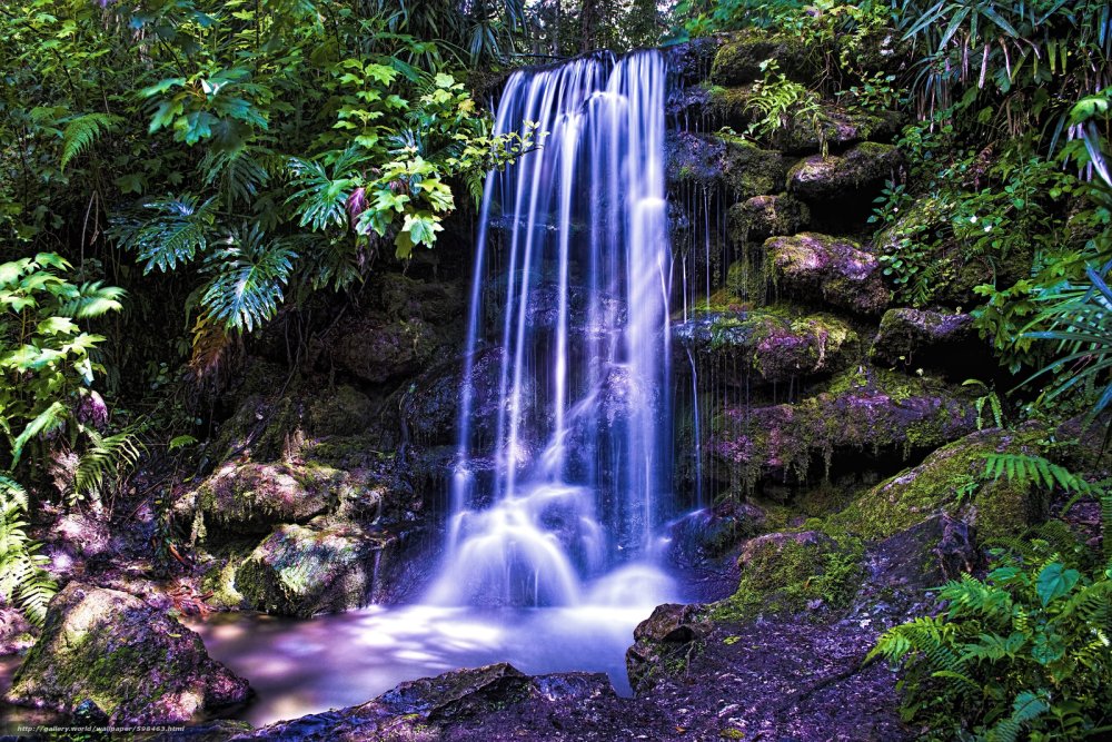 Каскадные водопады Мартина