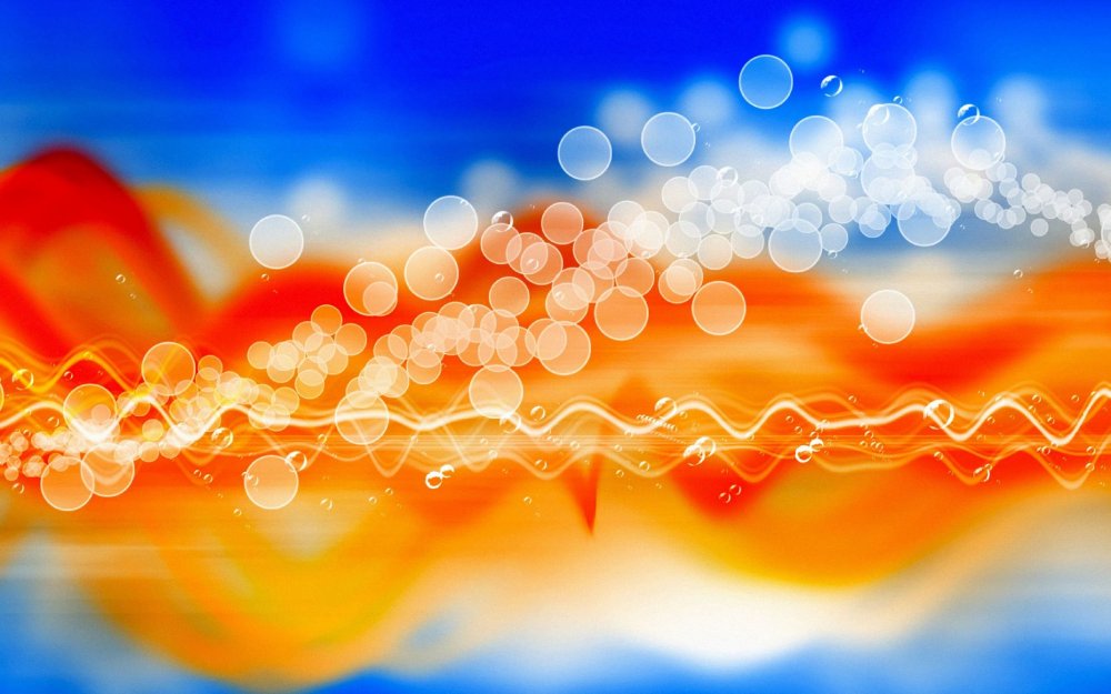 Оранжевый фон полосы