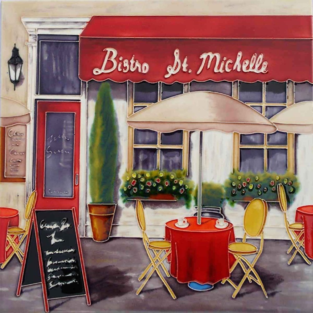 Нарисованное кафе