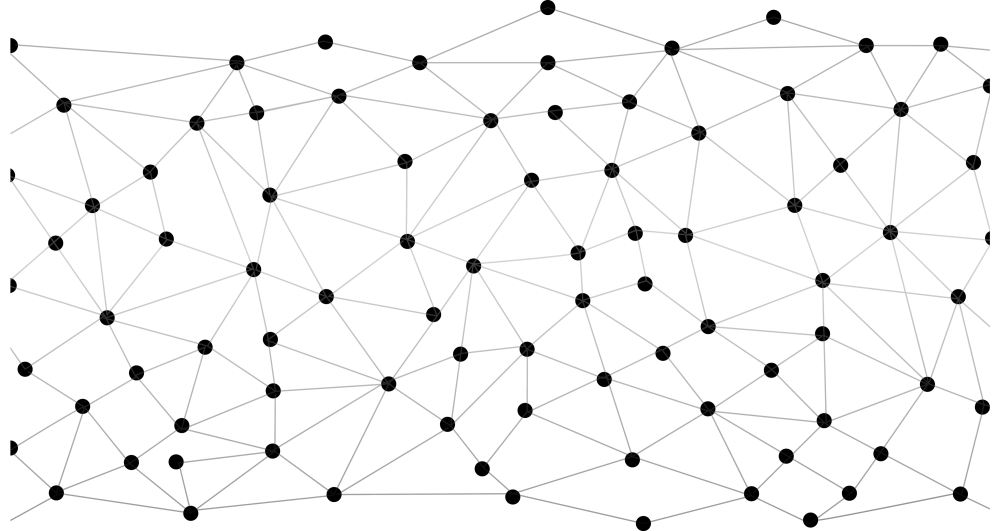 Сетка с точками