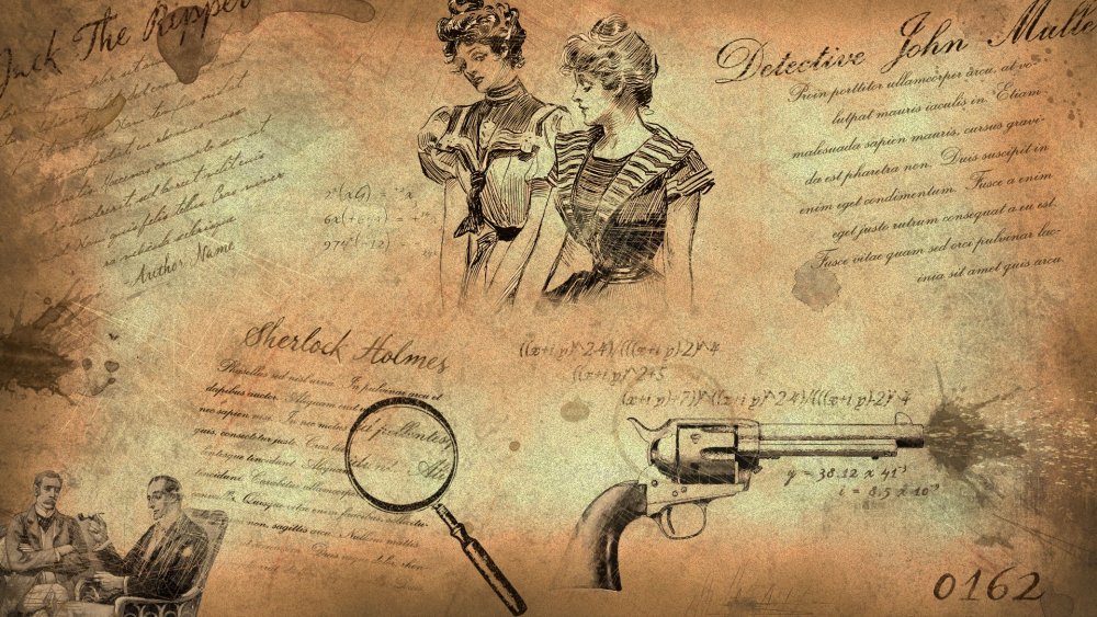 Фон для презентации детектив