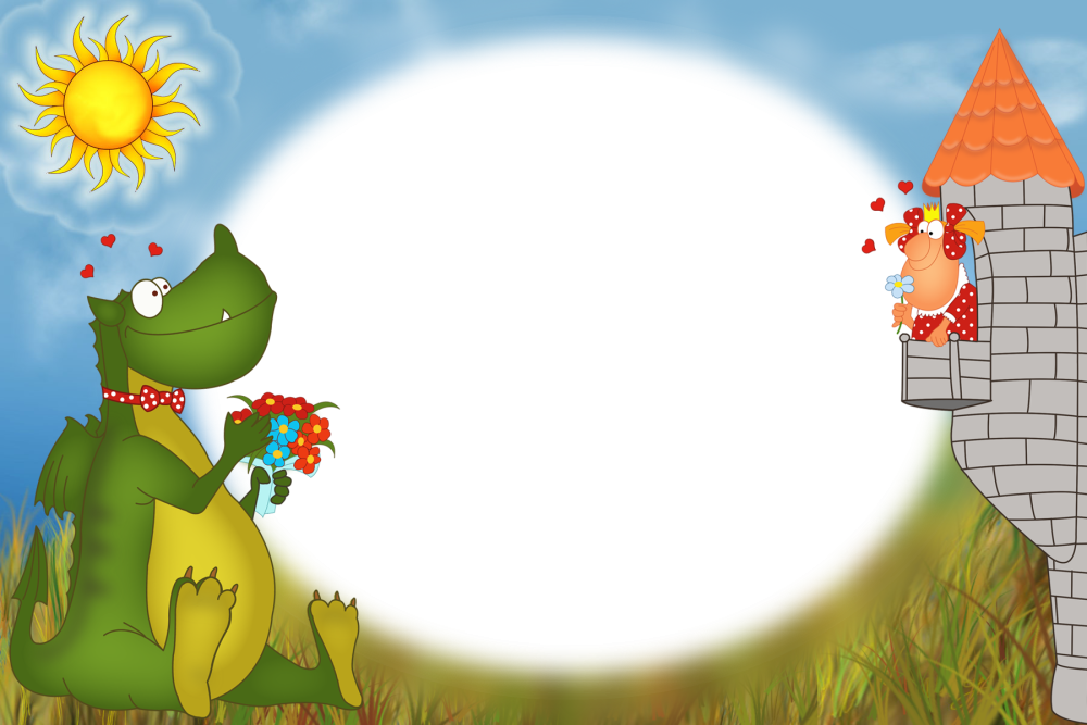 Рамки детские сказочные