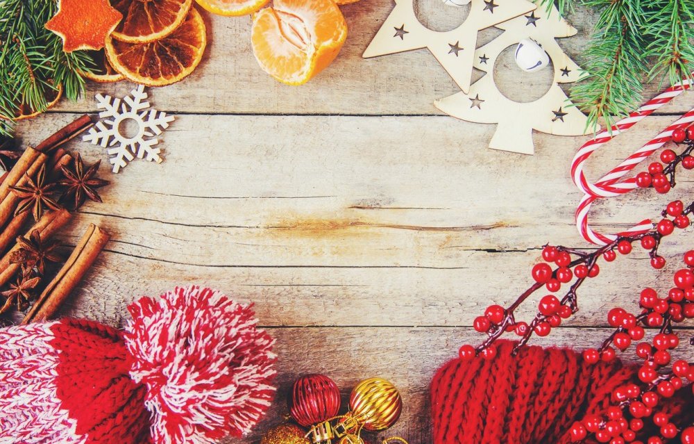 Новогодний фотофон