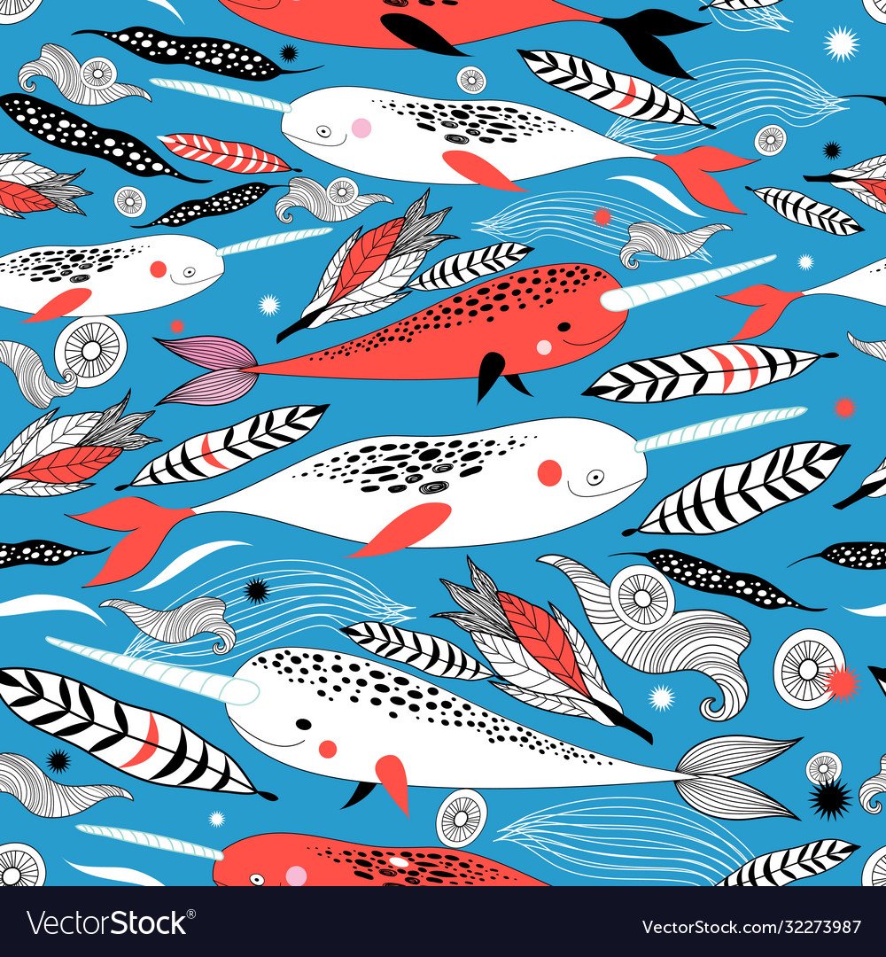 Жители моря паттерн