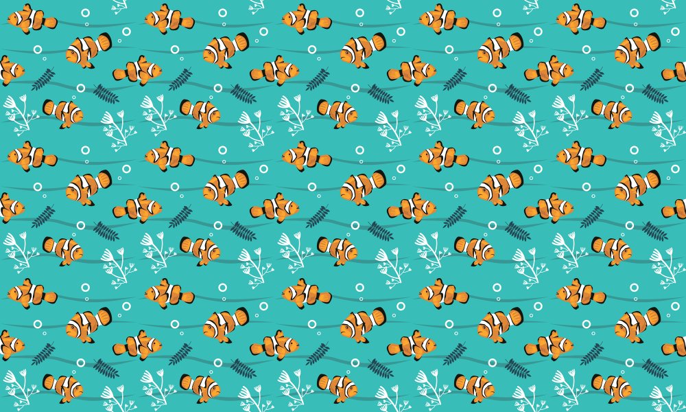 Паттерны с рыбками