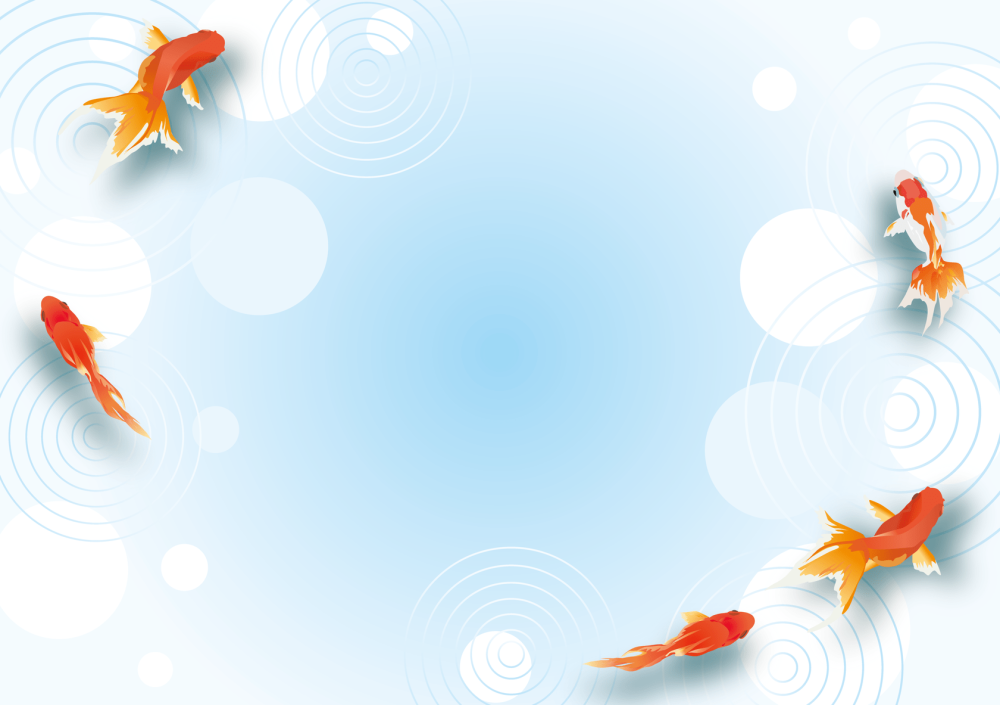 Рамка Золотая рыбка