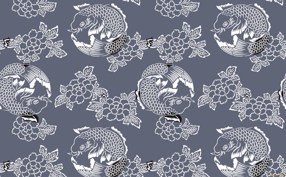 Орнамент рыбы