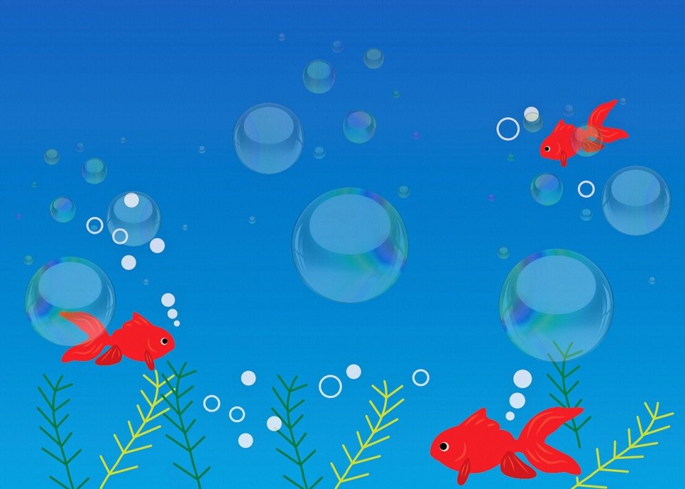 Фон рыбки