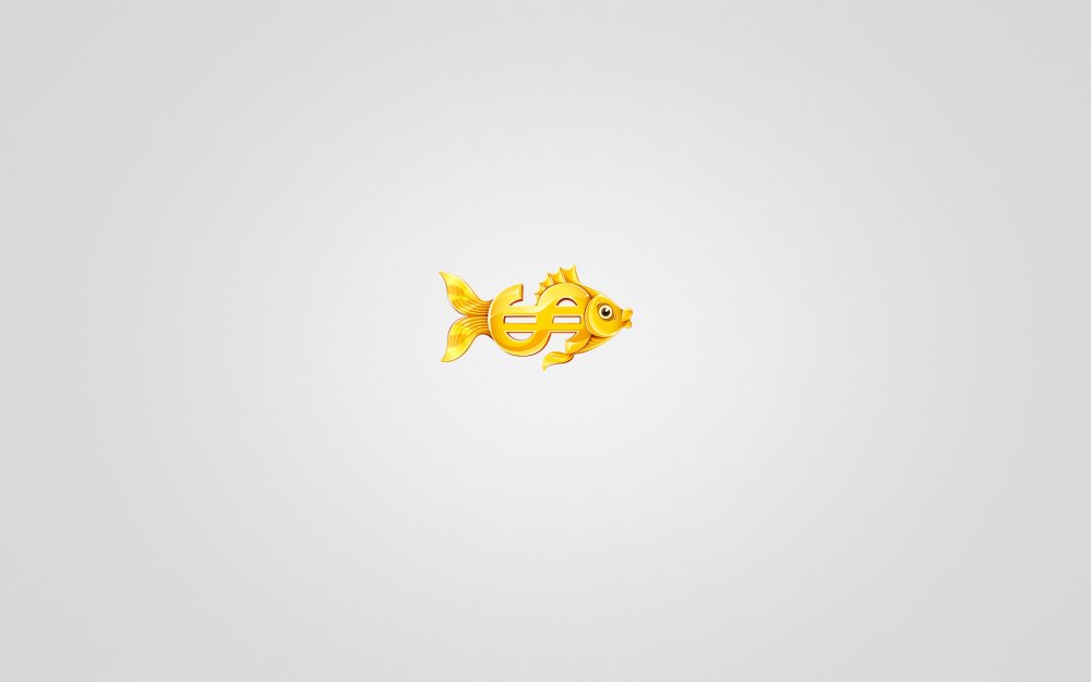Рыбки арт Минимализм