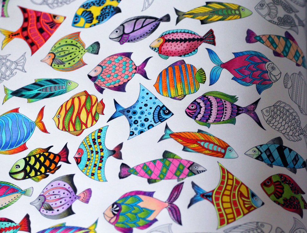 Стилизованные рыбки