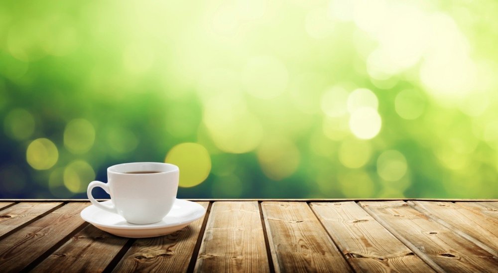 Чашка чая фон