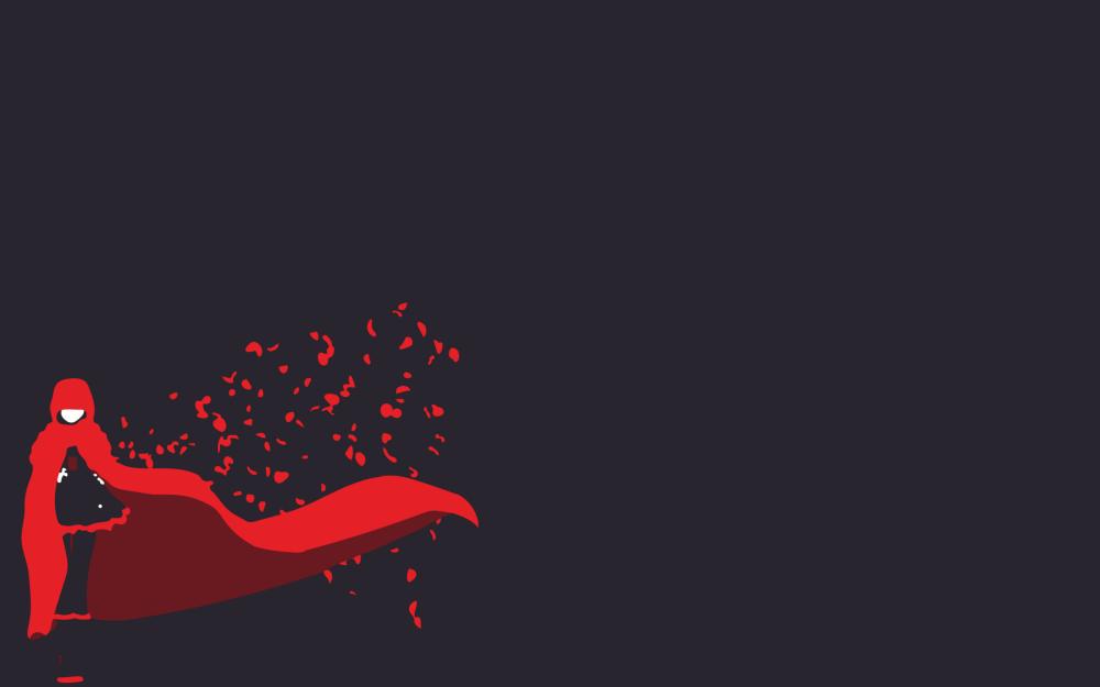 Красная аватарка