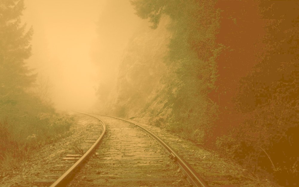 Фон для презентации по железной дороге