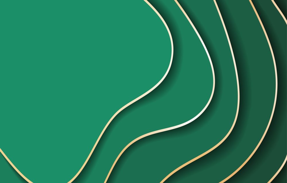 Зелёные выпуклые обои