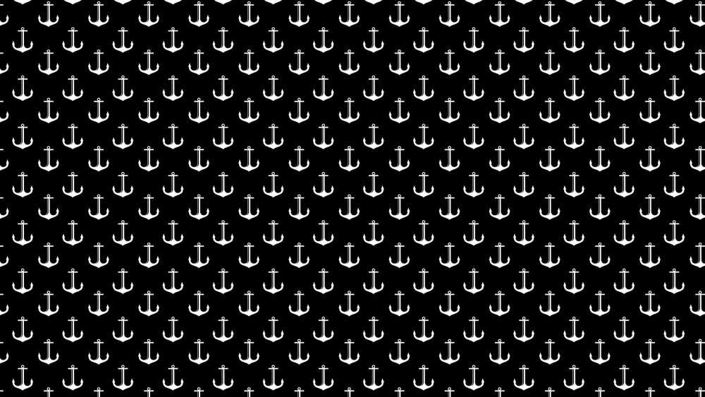 Принт на черном фоне