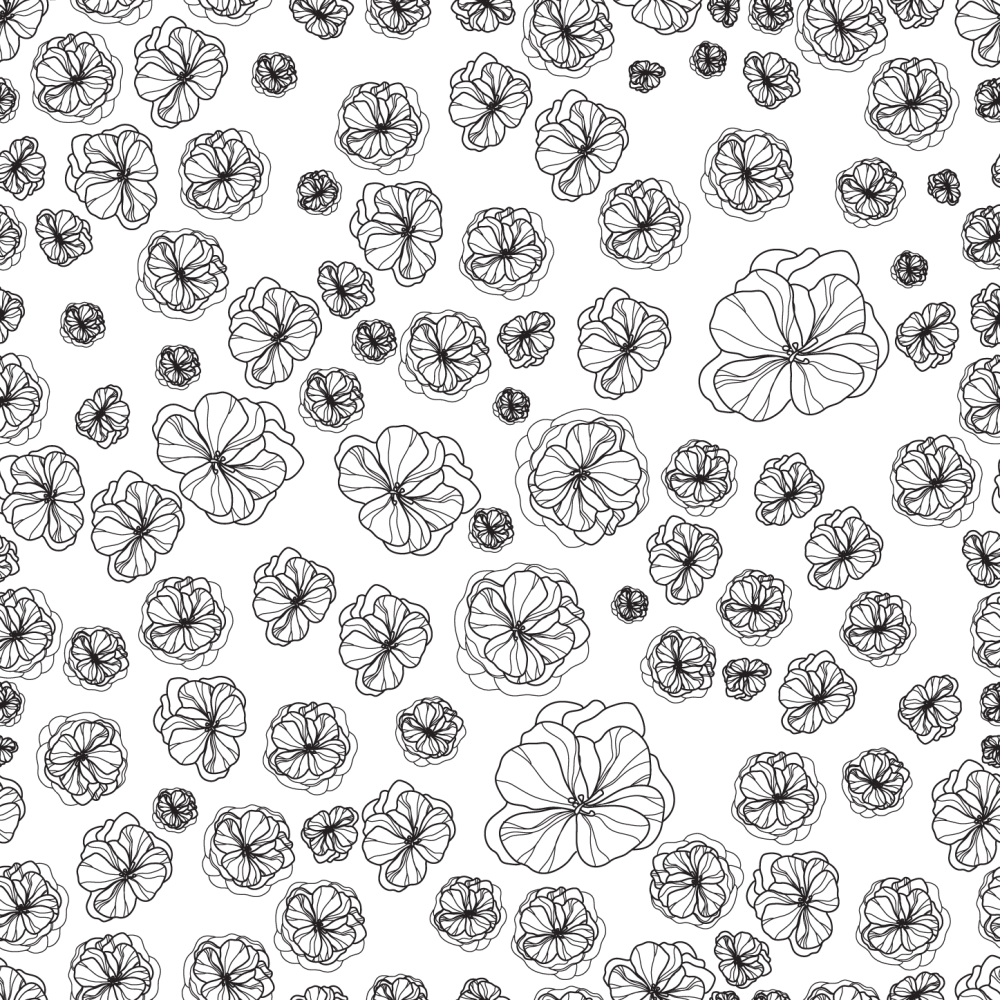 Чёрно-белые фоны для распечатки