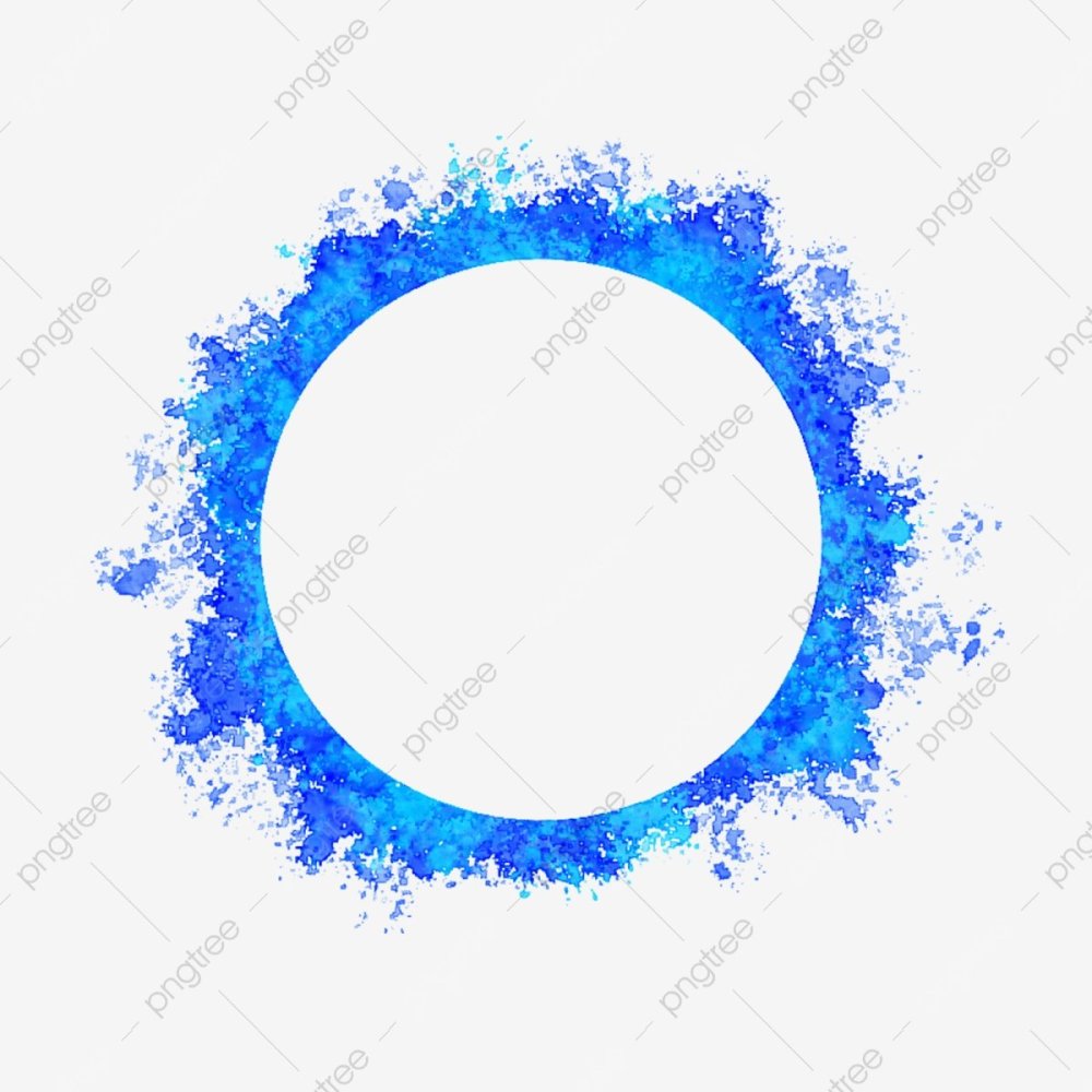 Синие кружочки