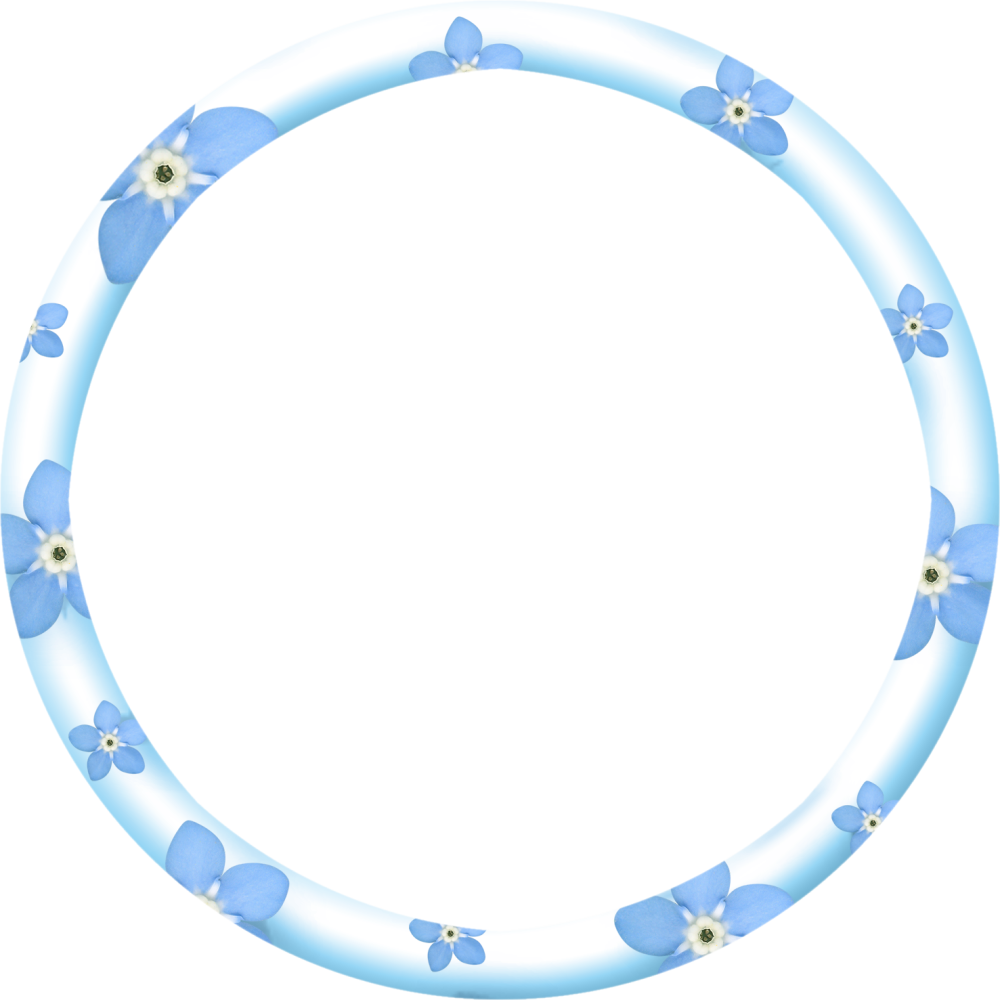 Рамки детские круглые