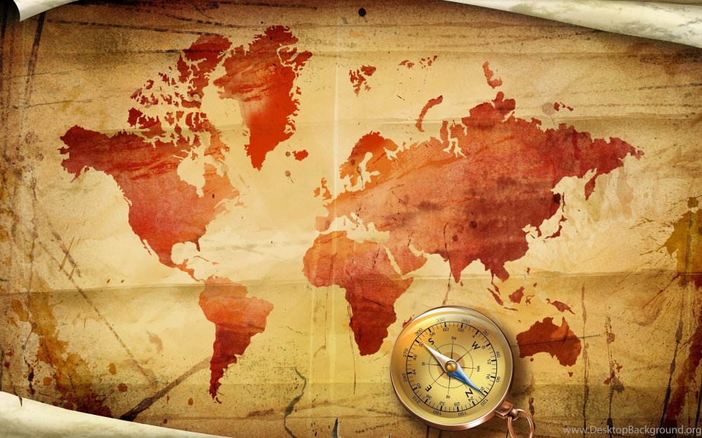 Карта мира фон