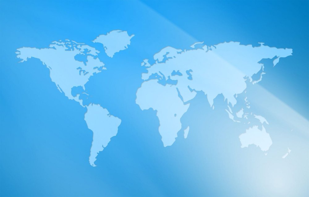 Географический фон